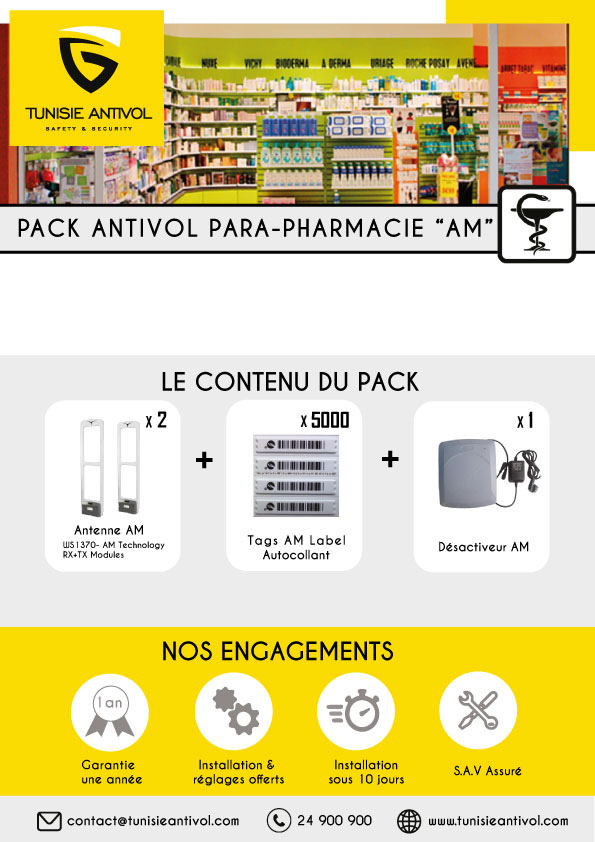 antivol para-pharmacie AM